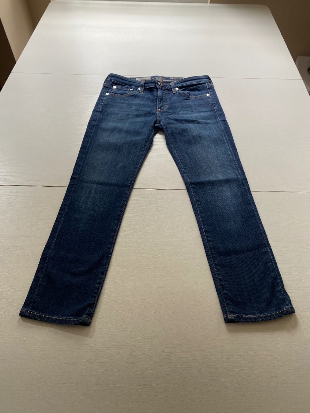 AG Adriano Goldschmied Stevie Slim Straight Crop Size 26R
